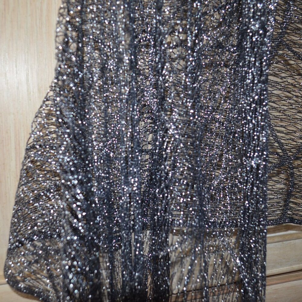 Two Sheer Evening Scarves, One Rectangular, One S… - image 4